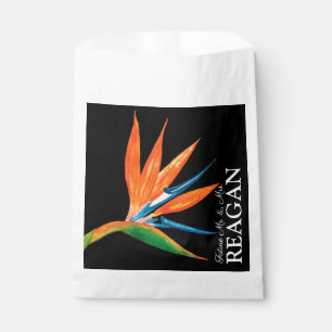 Waterverf vogel van het Paradise Custom Favor Bag Bedankzakje
