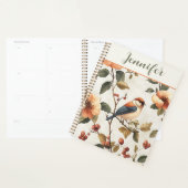  Waterverf vogelbloemen Planner (Display)