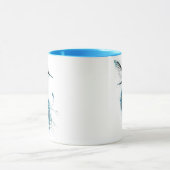 Waterverf - Vogeldoek Mok (Midden)