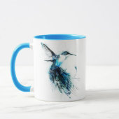 Waterverf - Vogeldoek Mok (Links)