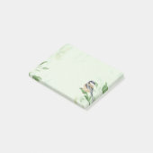 Waterverf vogelgriep Natuur kunst Post-it® Notes (Schuin)