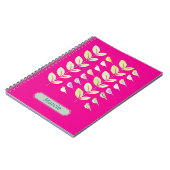 Waterverf vogels en bladeren notitieboek (Linkerzijde)