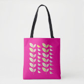 Waterverf vogels en bladeren tote bag (Voorkant)