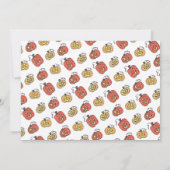 Waterverf vogels en pompoenbomen Partij Halloween Kaart (Achterkant)