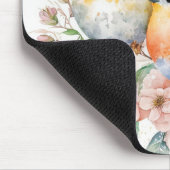 Waterverf vogels in de ventilatortak muismat (Hoek)