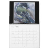 Waterverf Vogels Muurkalender 2026 Kalender (Mar 2026)
