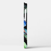 Waterverf vogelveerpatroon van vleugels. Aquarel Case-Mate iPhone Case (Achterkant / Links)