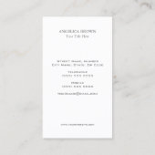 Waterverf Vogelvogels Visitekaartje (Achterkant)