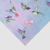 Waterverf Vogelvogelvlucht Tissuepapier (Detail)