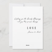 Waterverf Vogue Mode Model Kerst Feestdagenkaart (Achterkant)