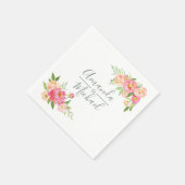 Waterverf volkerenvolken servetten (Hoek)