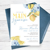 Waterverf vond ze haar belangrijkste knijpcitroenb kaart