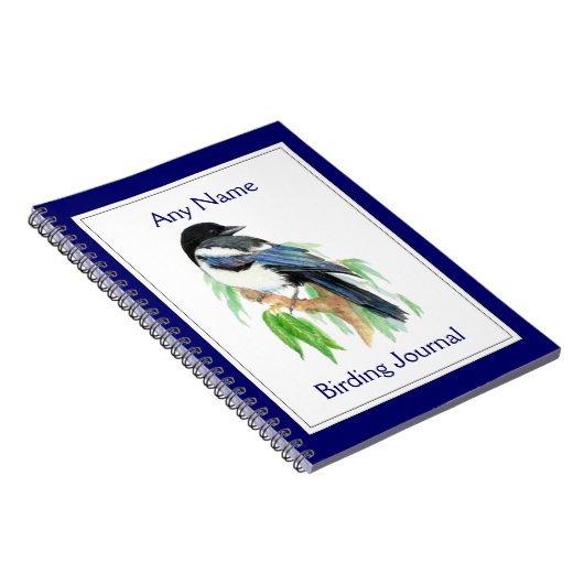 Waterverf voor aangepaste nummering notitieboek (Rechterzijde)