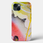 Waterverf voor abstracte tekenverf Case-Mate iPhone case (Achterkant)