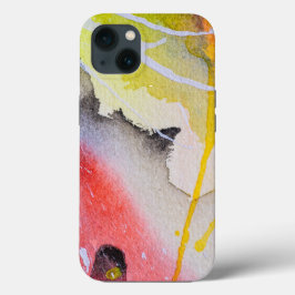 Waterverf voor abstracte tekenverf Case-Mate iPhone case