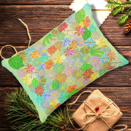 WATERVERF VOOR ASTER- EN CONE-STROMEN EN TROPISCHE ACCENT KUSSEN