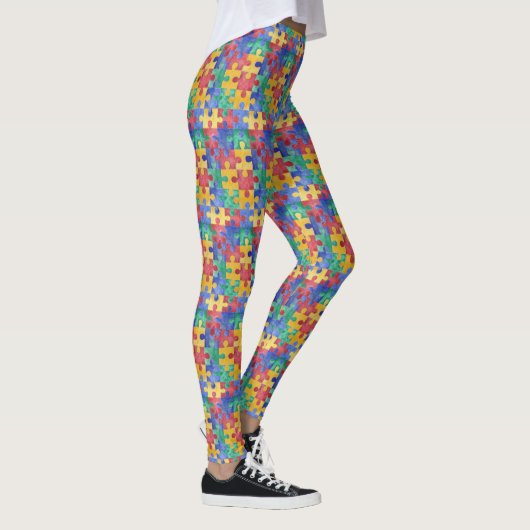 Waterverf voor autisme leggings (Rechts)