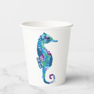 Waterverf voor bekerpier papieren bekers