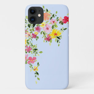 Waterverf voor bloembloem, in ongewijzigde staat Case-Mate iPhone case