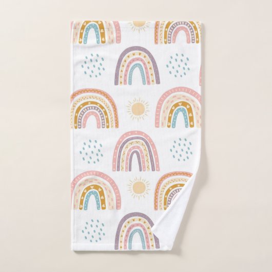 Waterverf voor de handdoeksets bad handdoek (Handdoek)