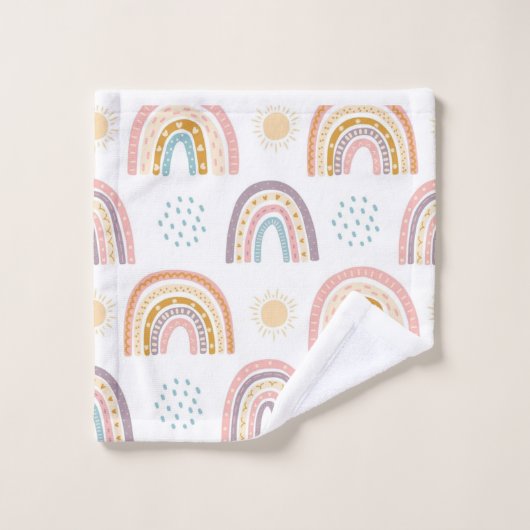 Waterverf voor de handdoeksets bad handdoek (Wasdoekje)