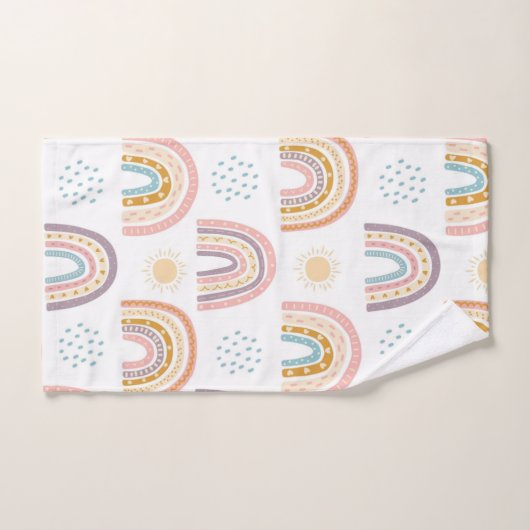 Waterverf voor de handdoeksets bad handdoek (Handdoek)