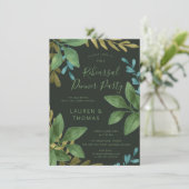 Waterverf voor driedubbele weddenschap kaart (Staand voorkant)