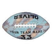 Waterverf voor eigen afspeelnaam en nummerteam american football (Voorkant)