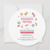 Waterverf voor favoriete Feestdagen voor kerstmis Kaart (Voorkant)