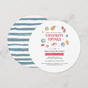 Waterverf voor favoriete Feestdagen voor kerstmis Kaart