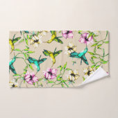 Waterverf voor gekantelde tuinen bad handdoek (Handdoek)