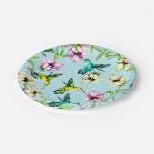 Waterverf voor gekantelde tuinen papieren bordje (Gekanteld)