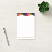 Waterverf voor gekleurde krayons post-it® notes (Kantoor)