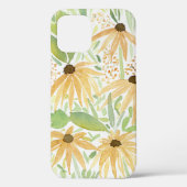 Waterverf voor Gele Zonnebloemen Case-Mate iPhone Case (Achterkant)