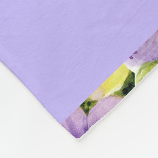 Waterverf voor gepersonaliseerde multiplexvlinder fleece deken (Hoek)