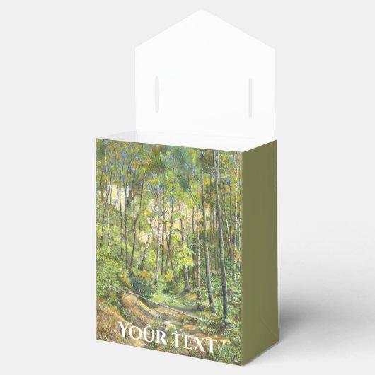 waterverf voor groefschilderingen op zijde bedankdoosjes (Geopend)