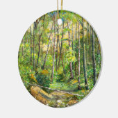 waterverf voor groeven keramisch ornament (Links)