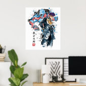 Waterverf voor herstel en regeneratie poster (Thuiskantoor)