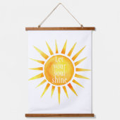 Waterverf voor het aanzetten van sol hangend wandkleed (Voorkant)