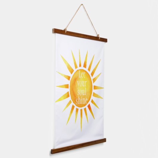 Waterverf voor het aanzetten van sol hangend wandkleed (Gebogen)