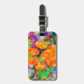 Waterverf voor het afdrukken van dubbele pagina's bagagelabel (Voorkant verticaal)