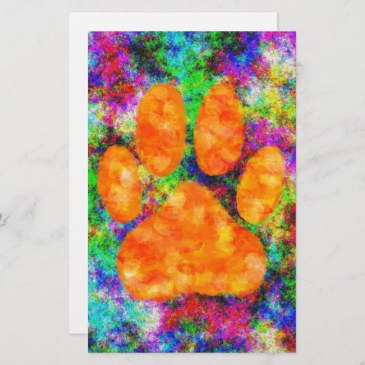 Waterverf voor het afdrukken van dubbele pagina's briefpapier (Voorkant / Achterkant)