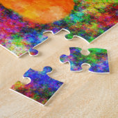 Waterverf voor het afdrukken van dubbele pagina's legpuzzel (Zijkant)