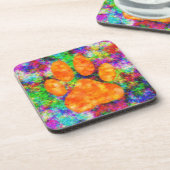 Waterverf voor het afdrukken van dubbele pagina's onderzetter (Linkerzijde)