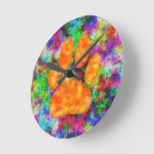 Waterverf voor het afdrukken van dubbele pagina's ronde klok (Hoek)