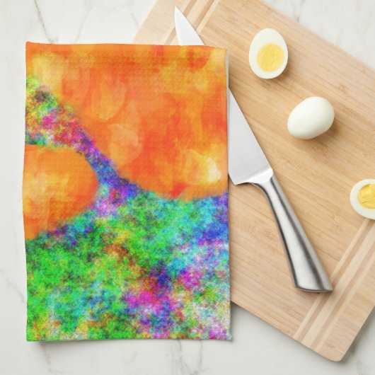 Waterverf voor het afdrukken van dubbele pagina's theedoek (Quarter Fold)