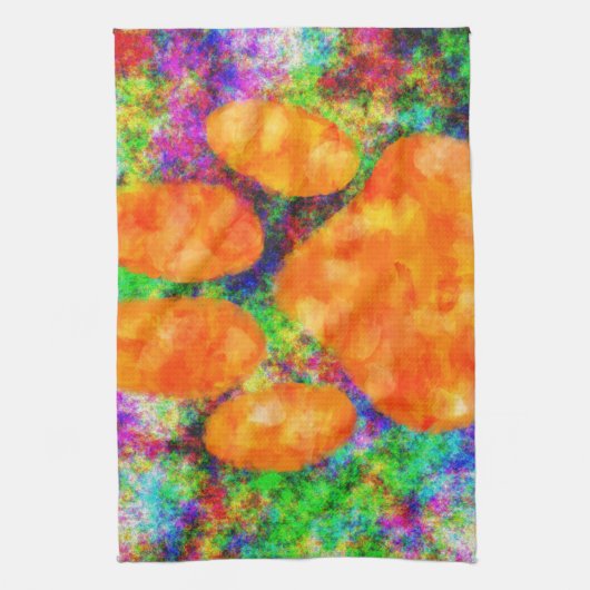 Waterverf voor het afdrukken van dubbele pagina's theedoek (Verticaal)