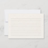 Waterverf voor het recept voor wilde bloemen (Achterkant)