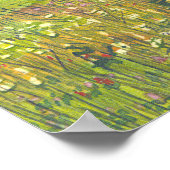 Waterverf voor het schilderen van pijnbomen op zij poster (Hoek)