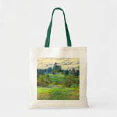 Waterverf voor het schilderen van pijnbomen tote bag (Voorkant)
